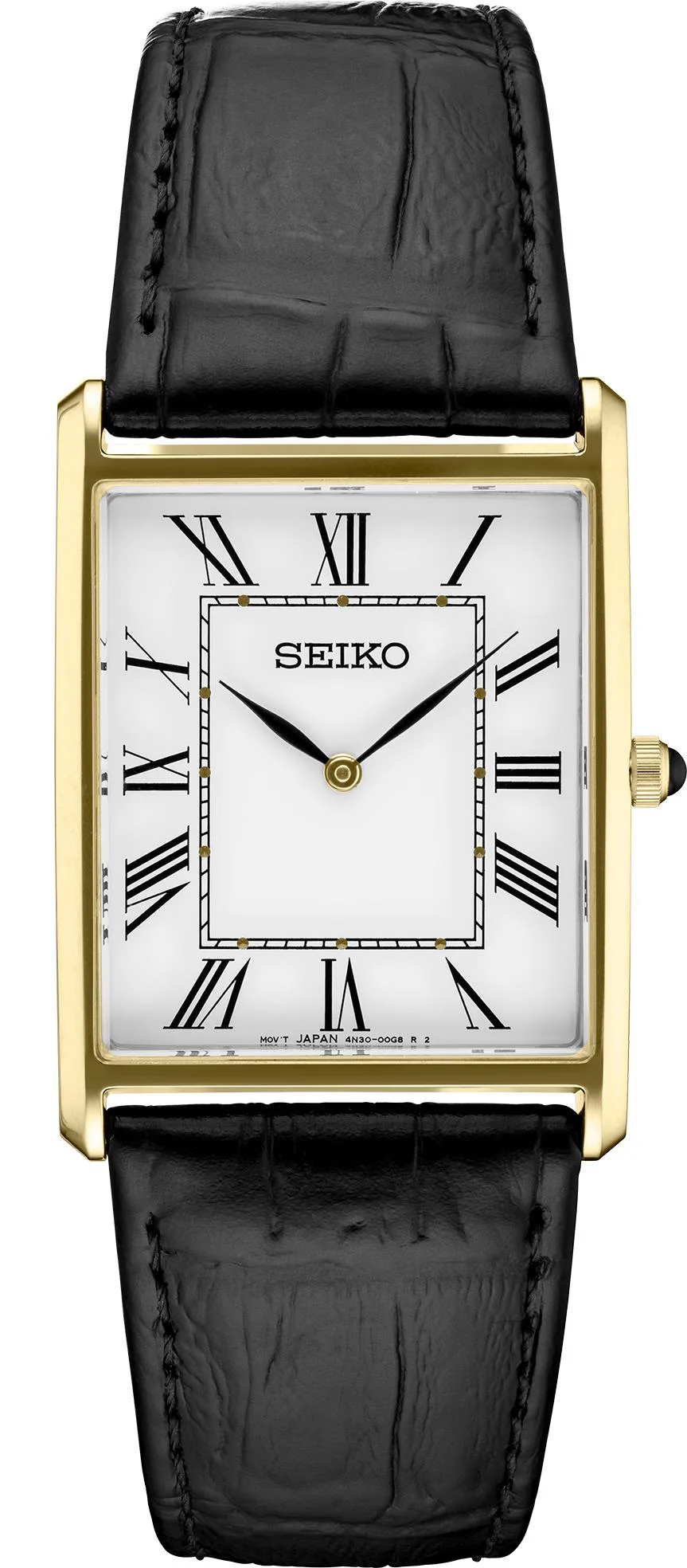 Seiko Watch Mens Essential White Dial