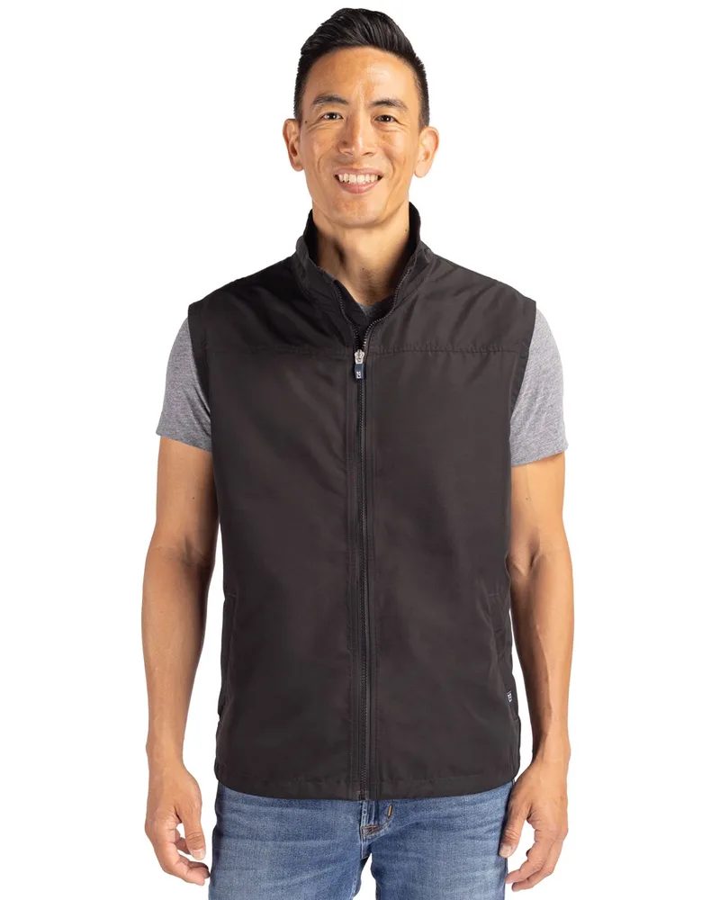 Cutter & Buck Charter Eco Recycled Mens Full-Zip Vest
