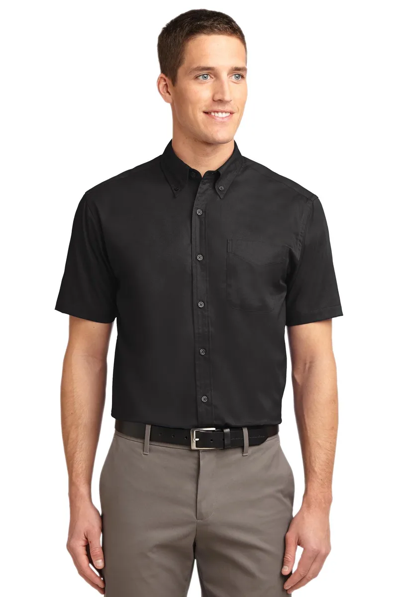 Port Authority® Tall Short Sleeve Easy Care Shirt.