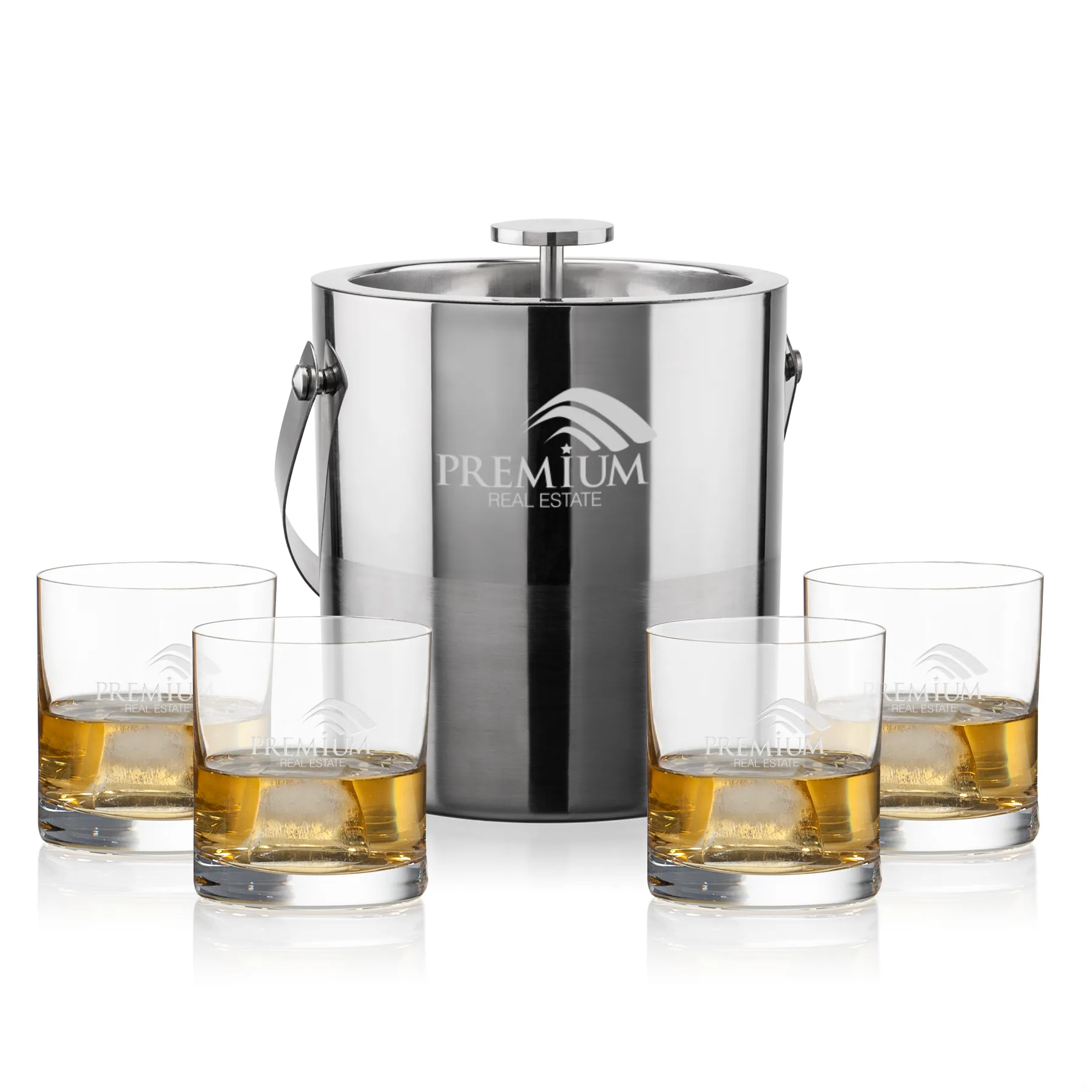 Catania Bucket Set, Laser Engraving, Set of 5