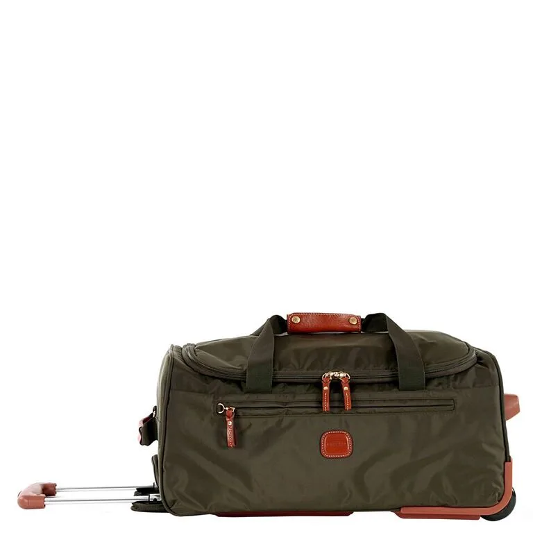 Bric's X-Bag X-Travel 21" Rolling Duffle Bag - Olive Green