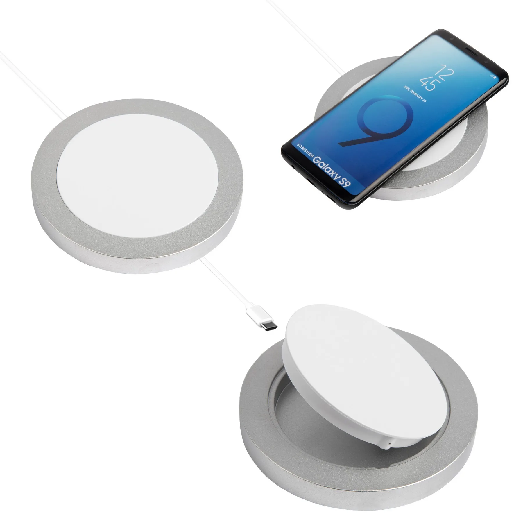 Hyper Charge Aluminum Wireless Charger view 3