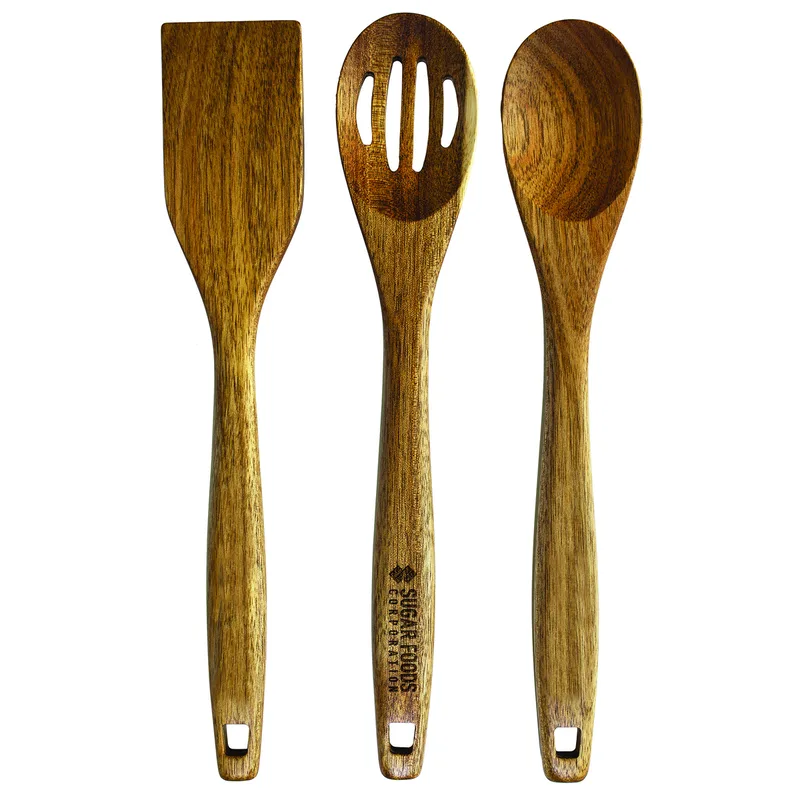 3-Piece Acacia Cooking Utensil Set