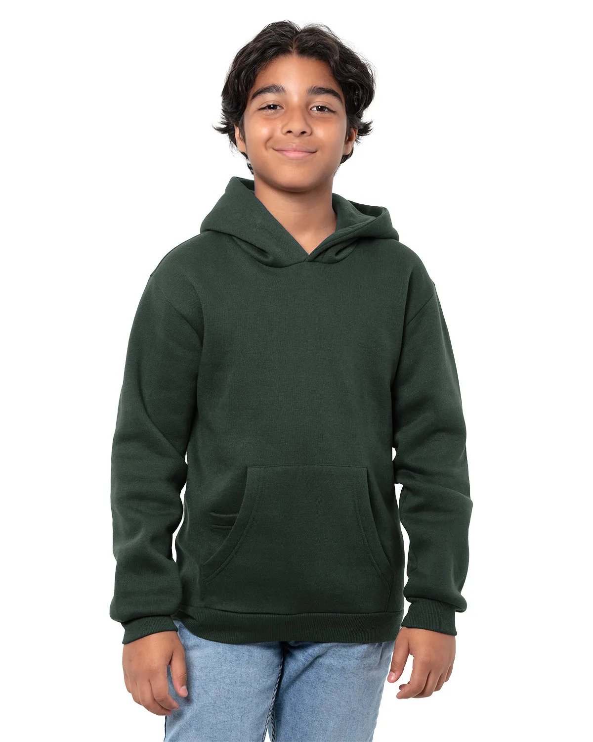 THREADFAST Epic Youth Fleece Pullover Hooded Sweatshirt view 3