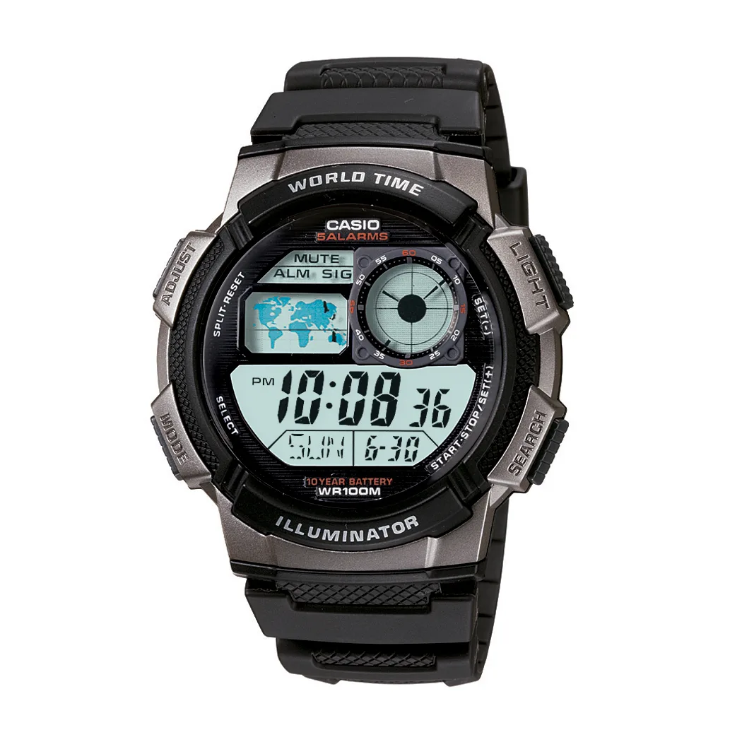 Casio 10 Year Battery Digital Sport Watch