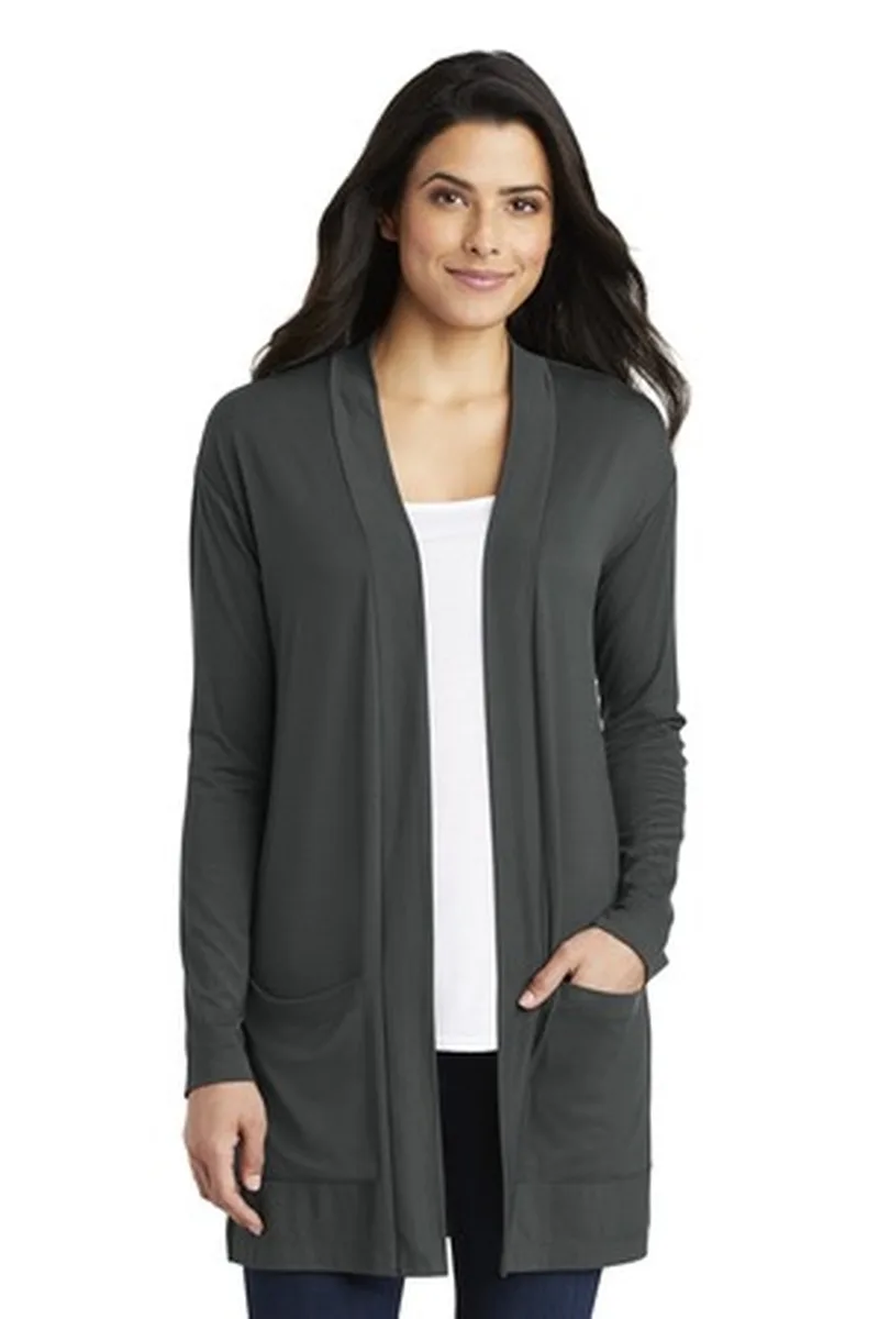 Port Authority ® Women's Concept Long Pocket Cardigan .