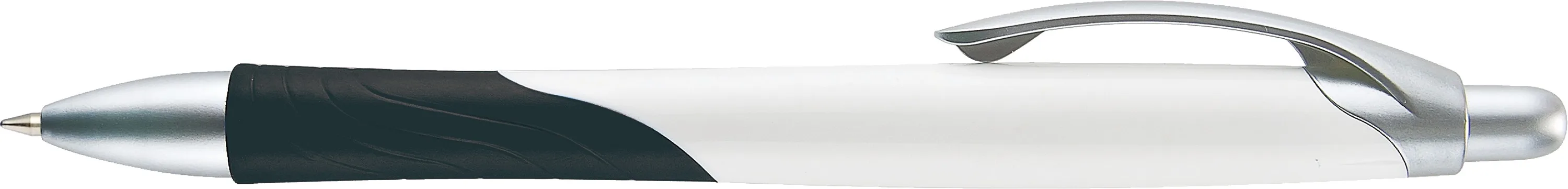 White/Black/Silver Blank Side View