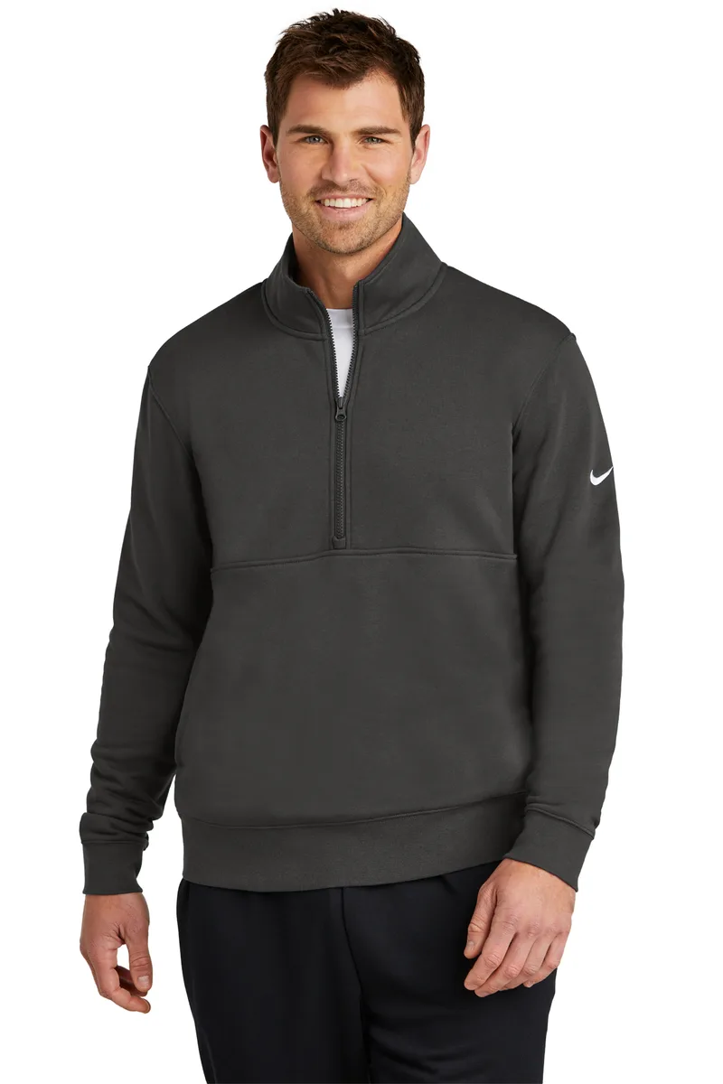 Nike Club Fleece Sleeve Swoosh 1/2-Zip view 7