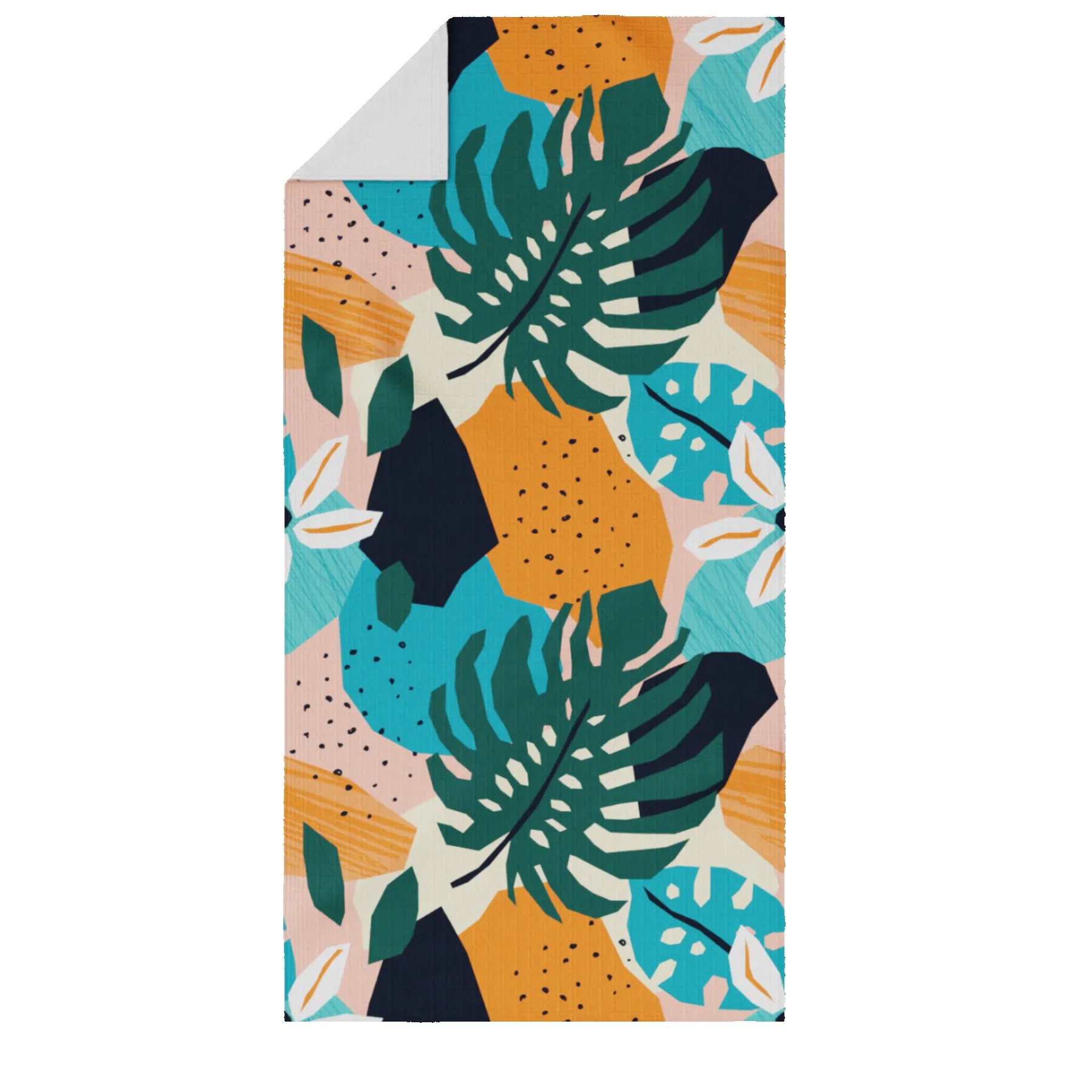 Beach Towel - 30" x 60" - Sand-Free Towel, Self-Hemmed (Domestically Decorated) view 2