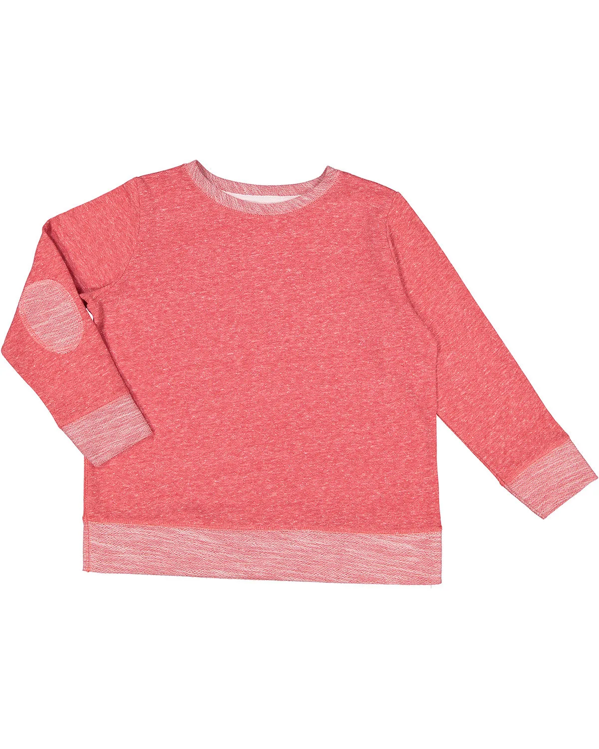 LAT Youth French Terry Long Sleeve Crewneck Sweatshirt view 6