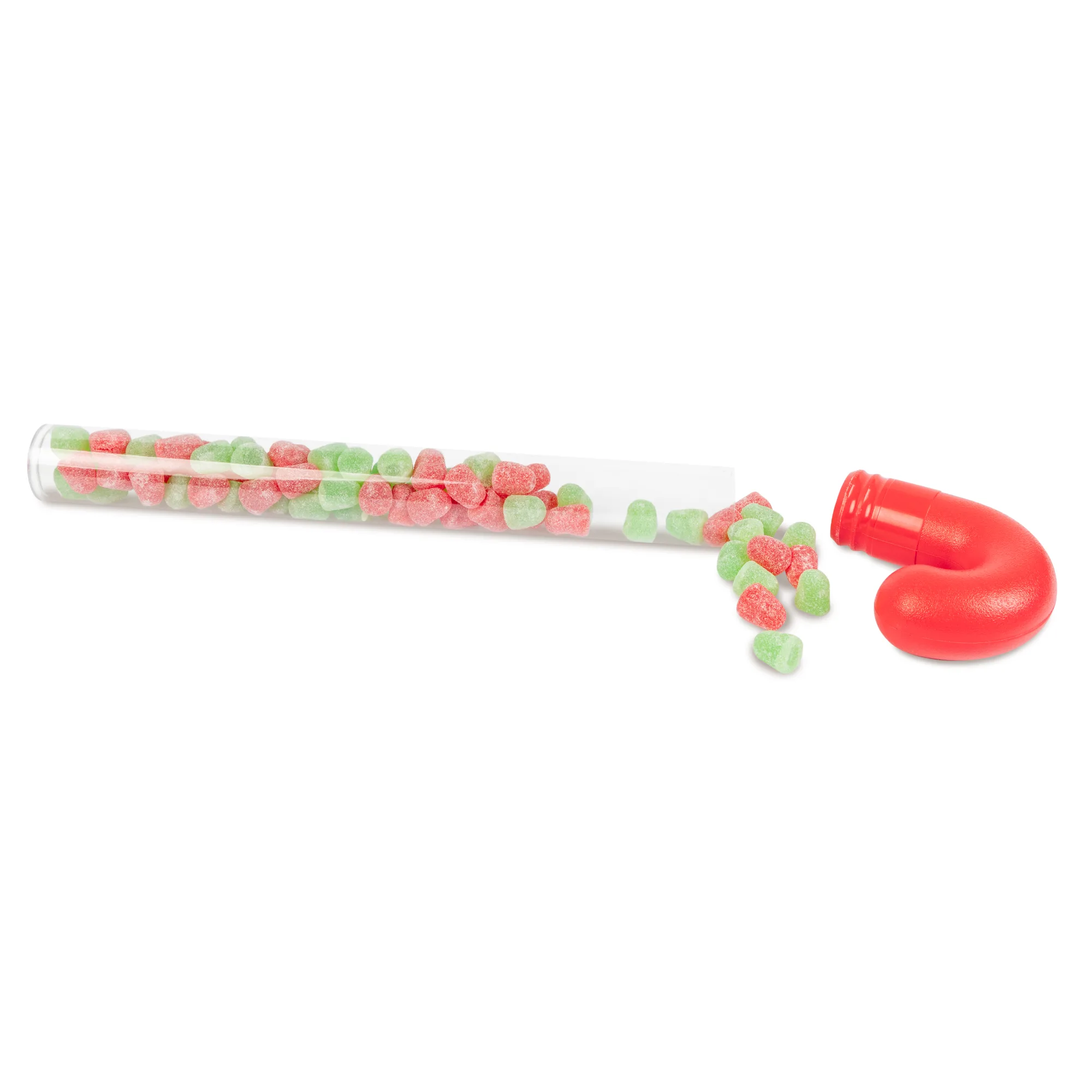 Holiday Candy Cane Tube with Christmas Spice Drops view 3