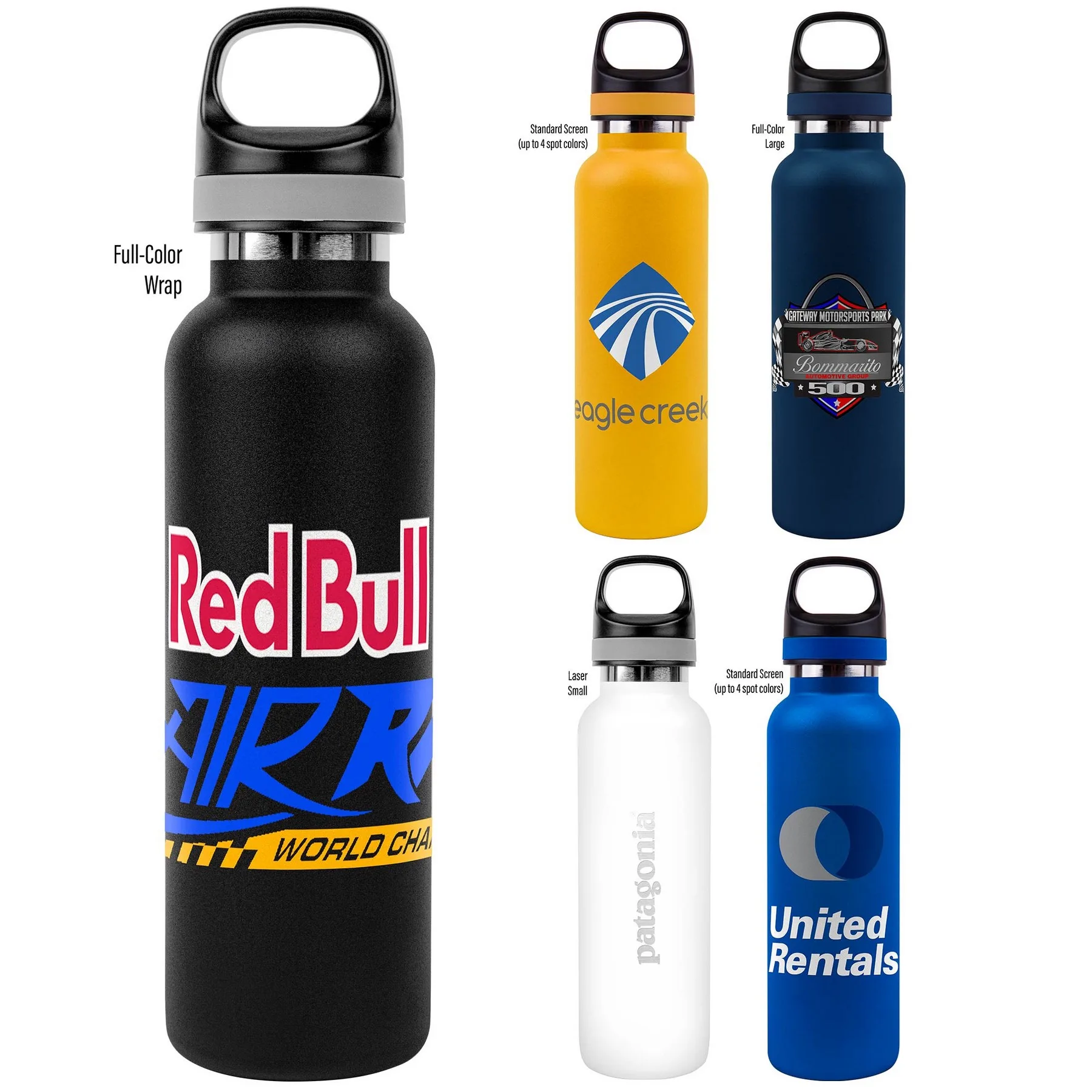 20 Oz. Embark Water Bottle & Twist Off Cap w/Handle