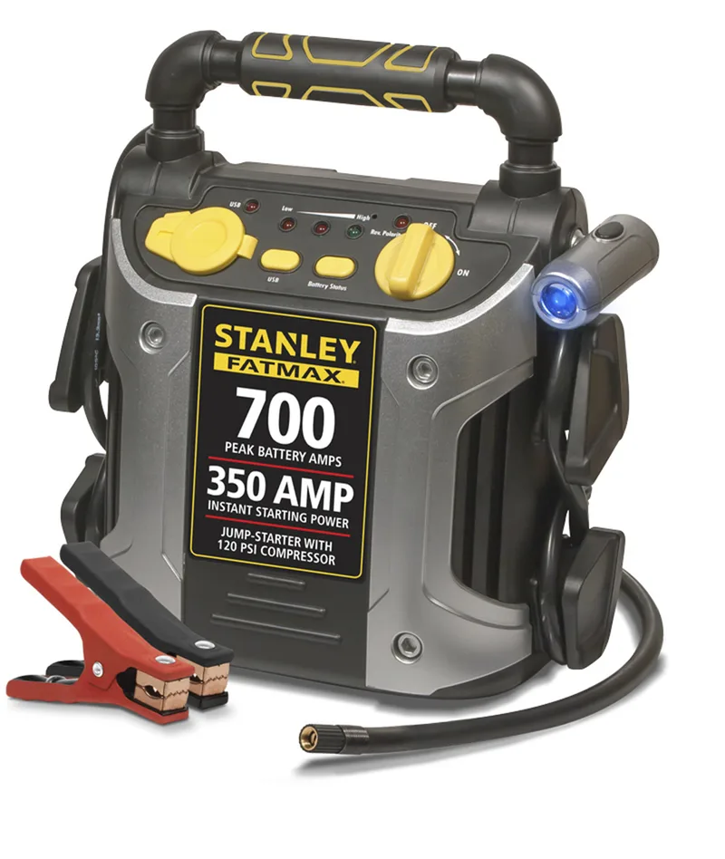 Stanley Fatmax 350 Amp Jump Starter w/Compressor