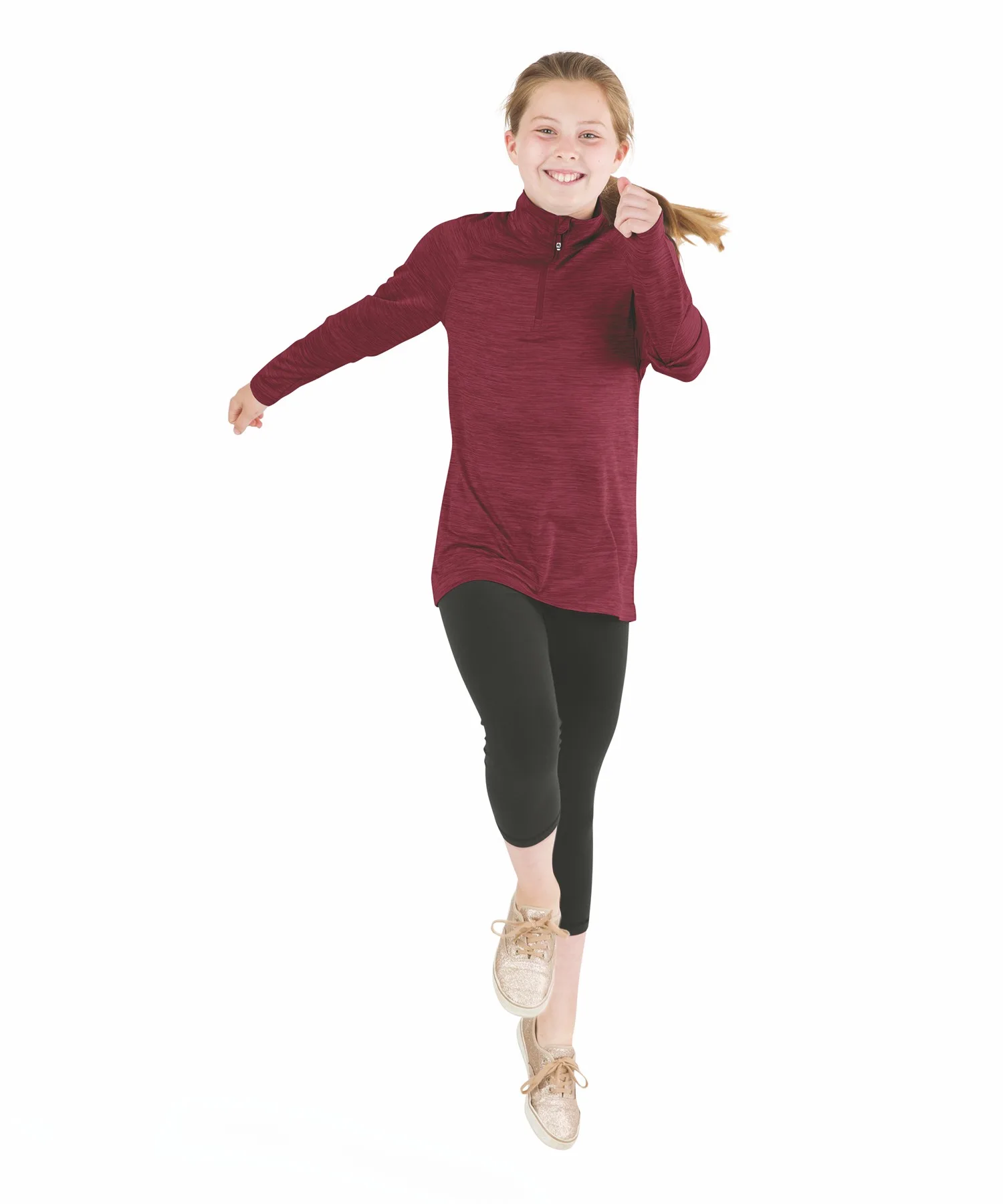 Maroon Red Blank Front