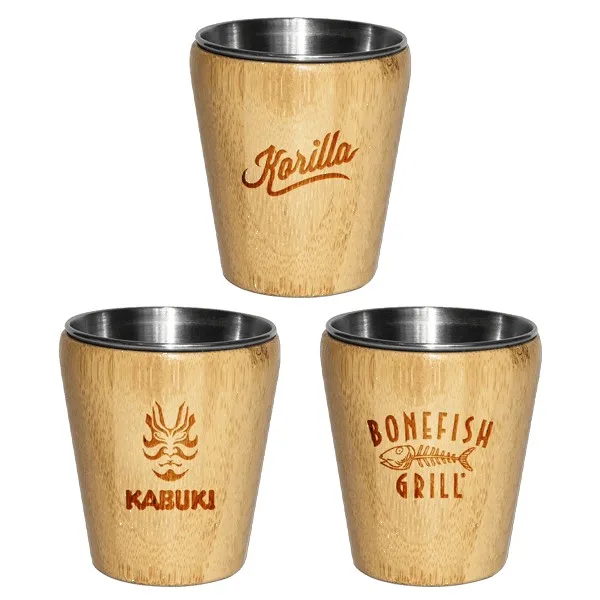 Bamboo Shot Glasses