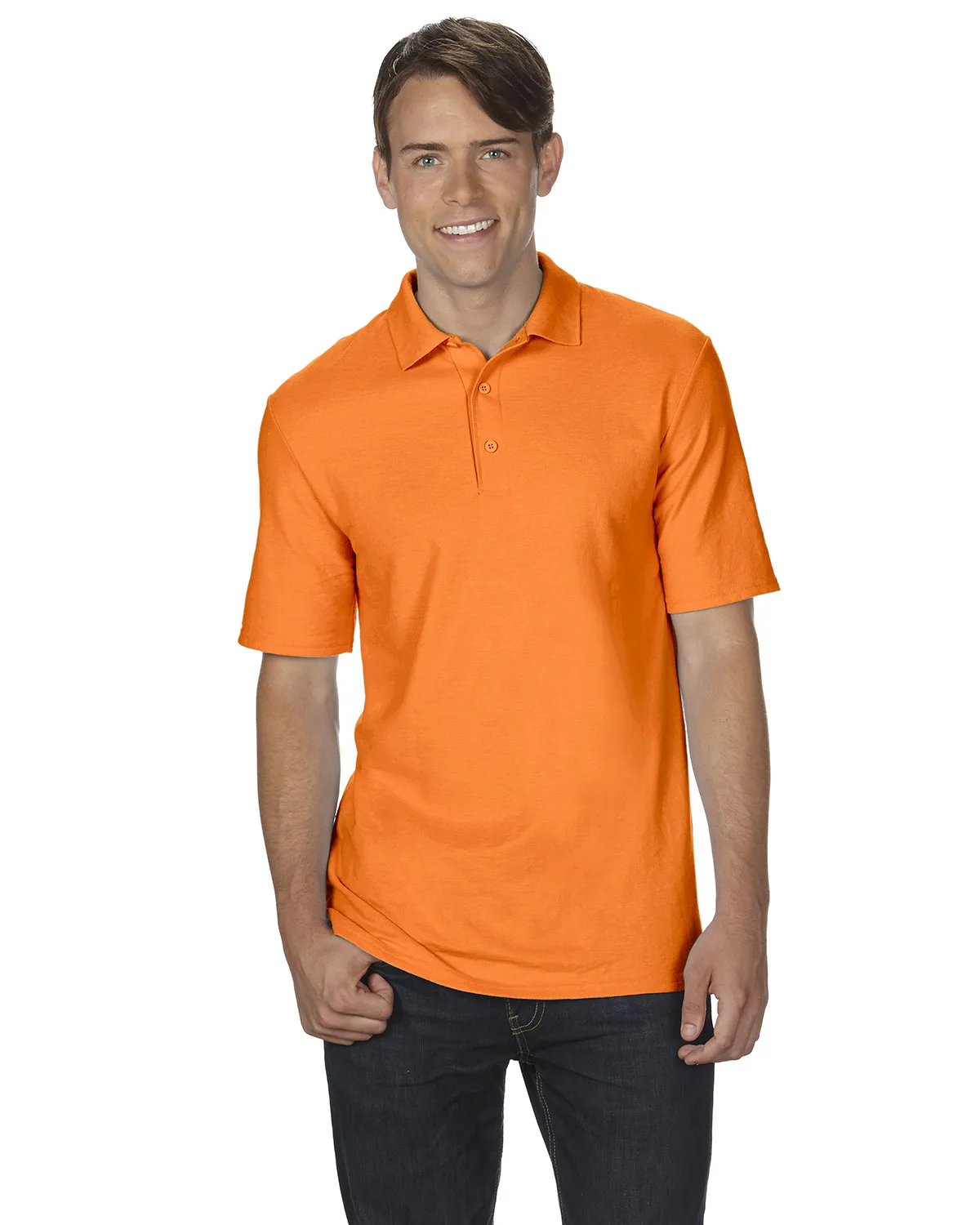 Gildan Adult Double Piqué Polo view 5