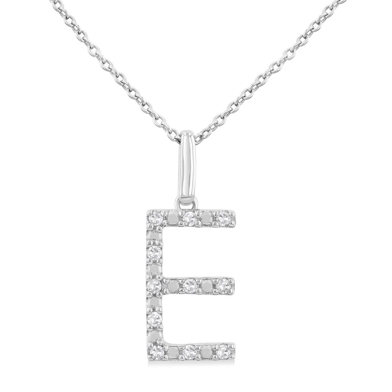 Jilco Inc Initial Necklace-E