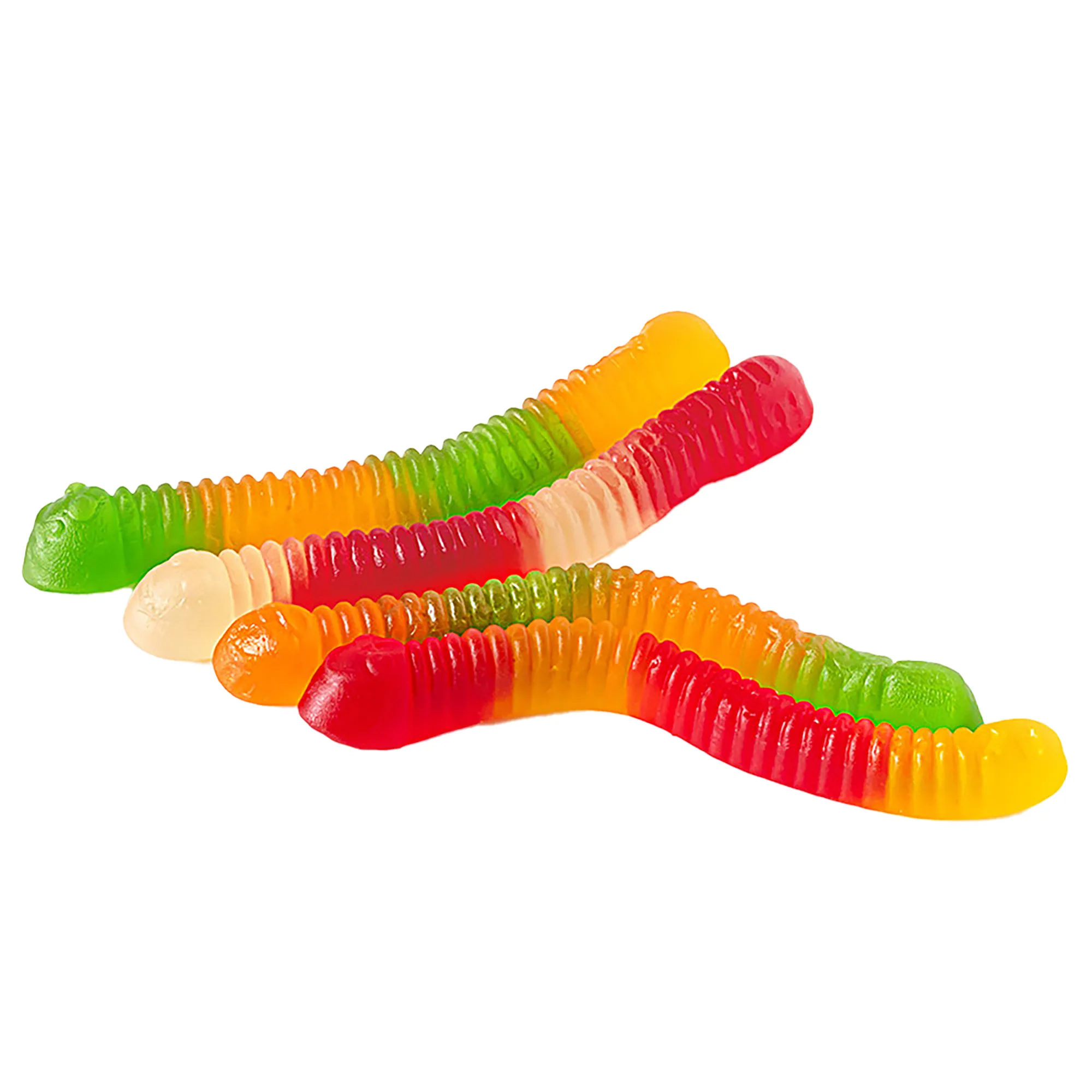 4oz. ECO-Digibag, Compostable & Full Color, Gummy Worms view 2