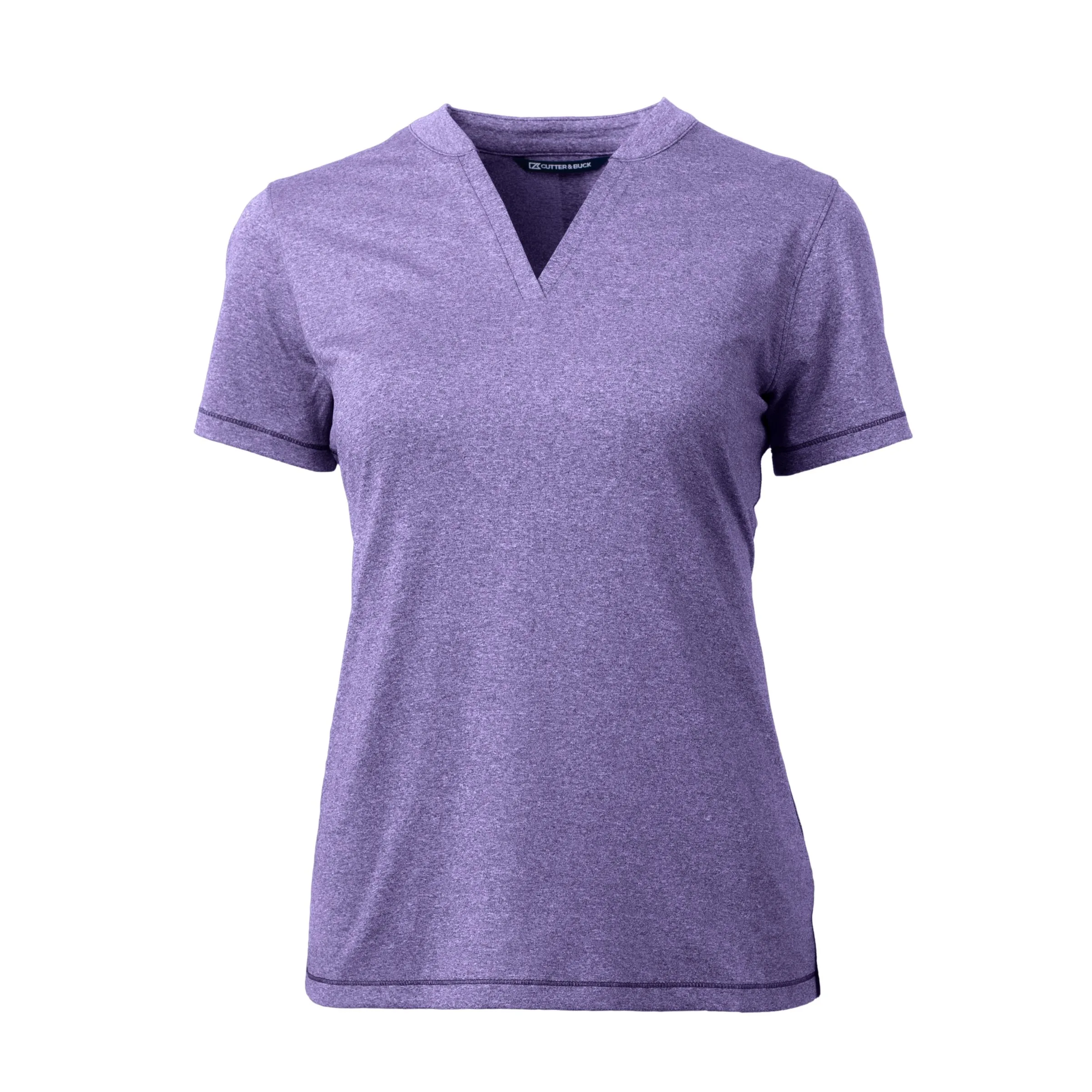 Cutter & Buck Forge Heathered Stretch Womens Blade Top view 3