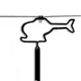 Helicopter Inkbend Standard, Bent Pen view 3