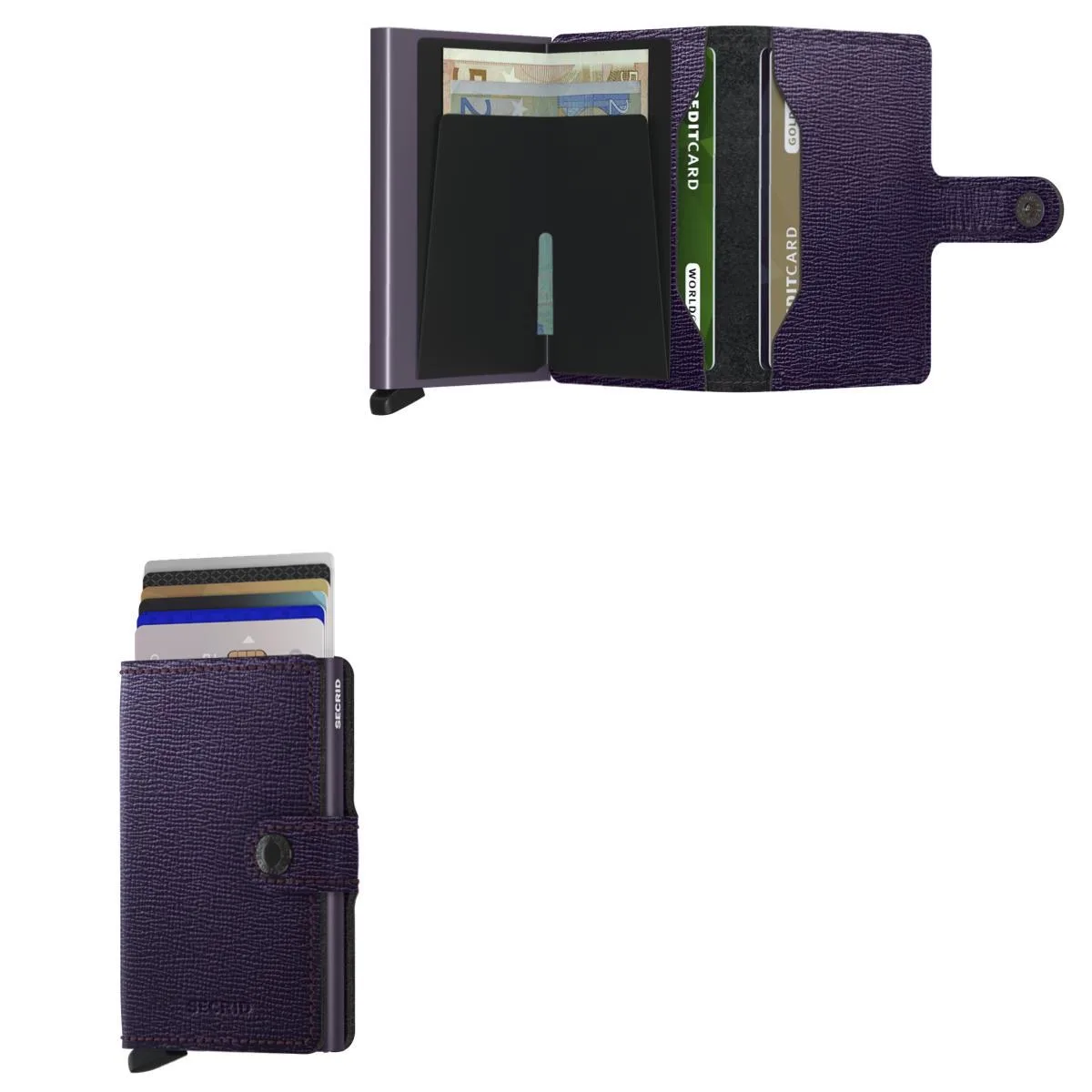 Secrid Miniwallet Crisple - Purple