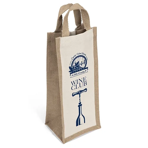 Winona™ - Natural Tote - Screen Print (6" x 5" x 14")