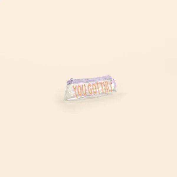 Clear Vinyl Fiddlesticks Small Pouch view 3