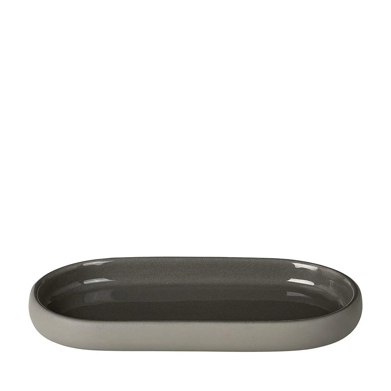 Blomus Sono - Oval Tray (Satelite Gray)