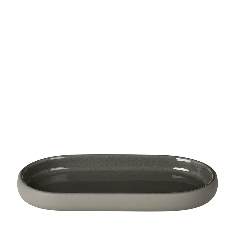 Blomus Sono - Oval Tray (Satelite Gray)