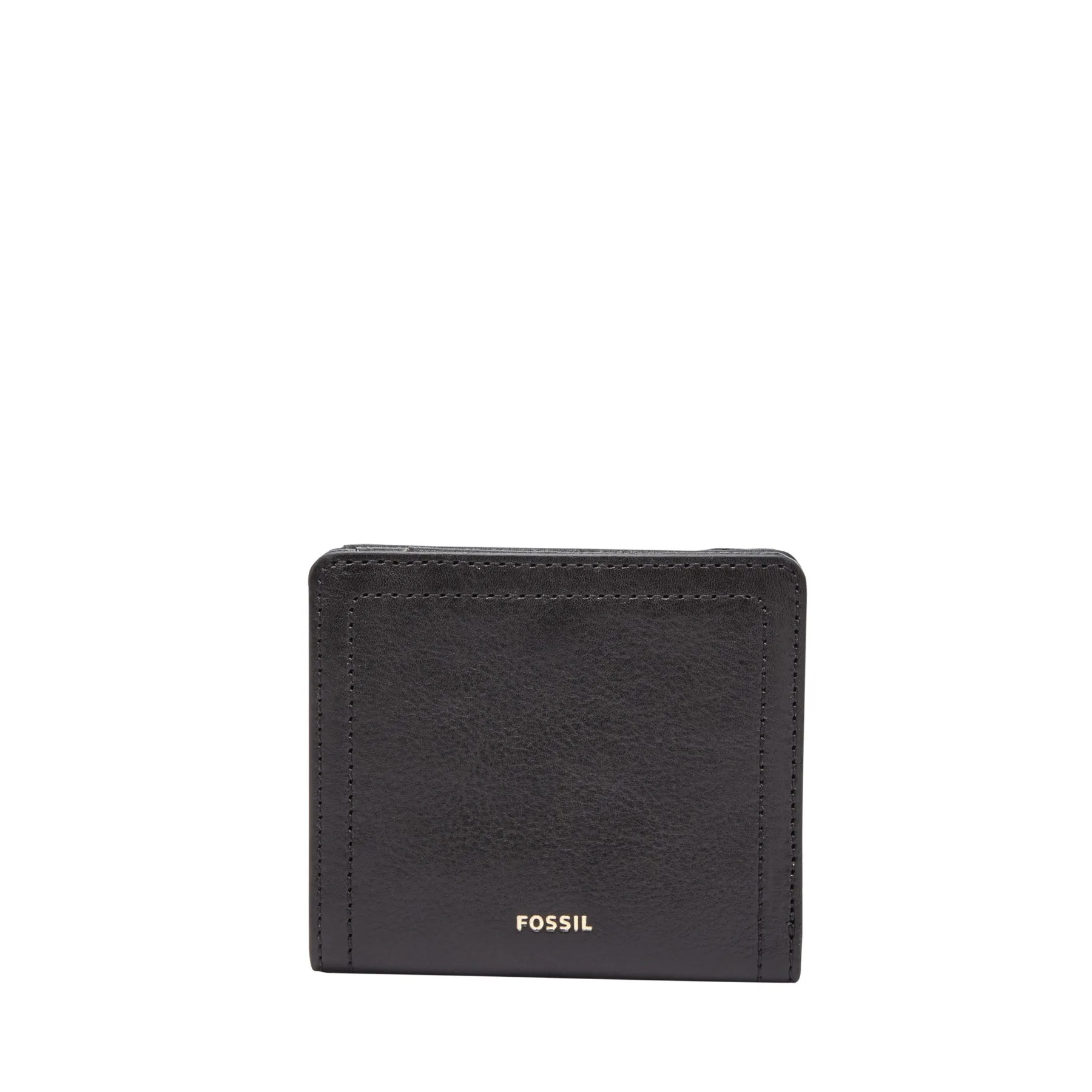 Fossil Logan Leather Small RFID Bifold Wallet - Black
