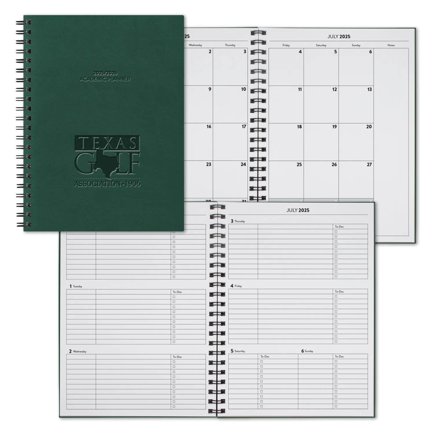 Castelli WireO Tucson Grande XL White Academic Planner