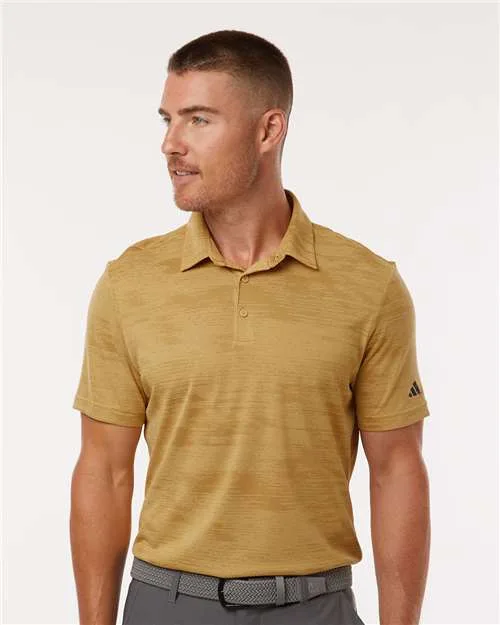 Adidas® Ultimate365 Textured Striped Polo Shirt view 4
