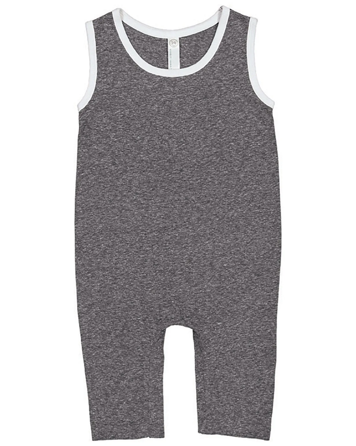 Rabbit Skins Infant Harborside Melange Tank Romper view 5