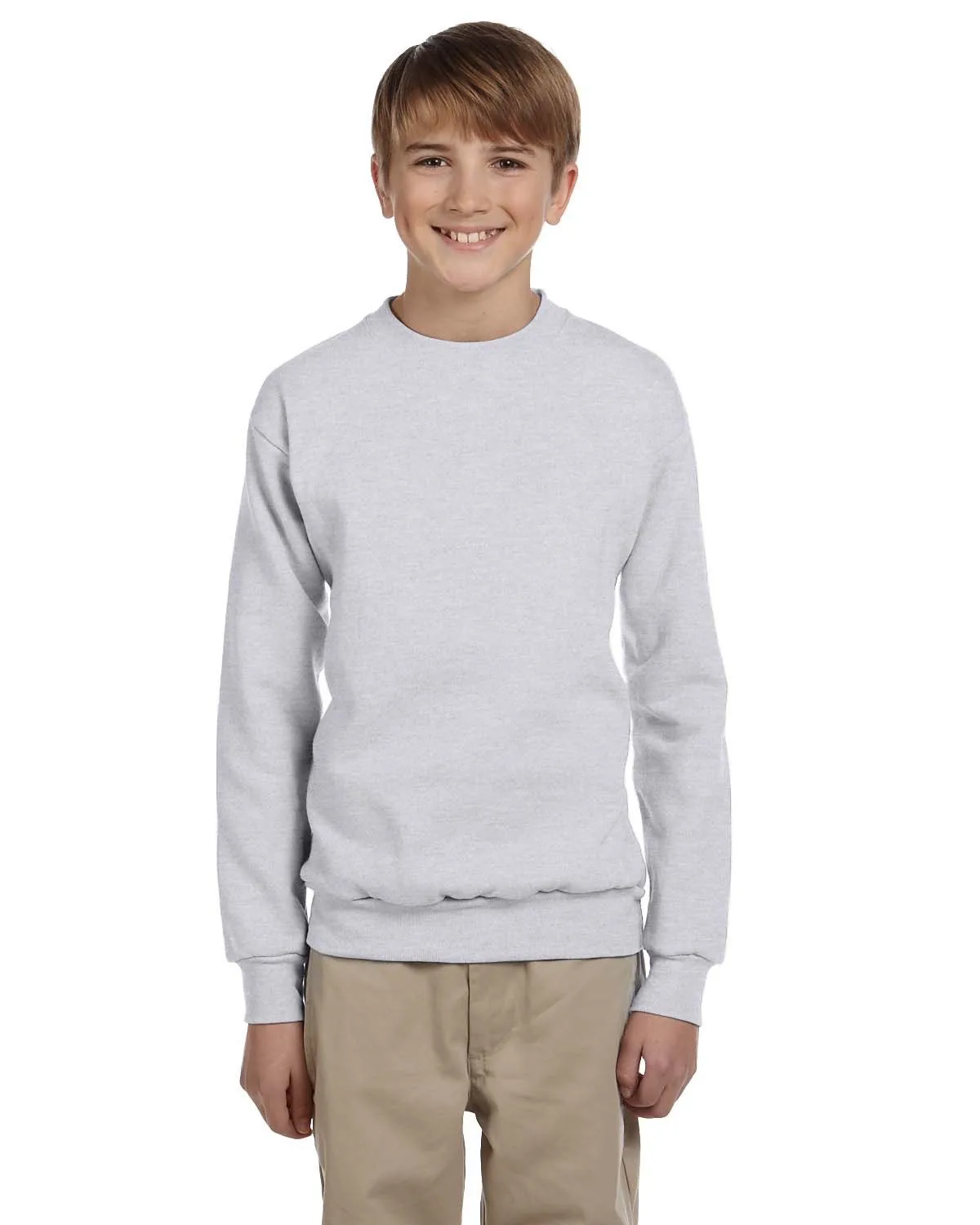 Hanes Printables Youth ComfortBlend® EcoSmart® Fleece Crew