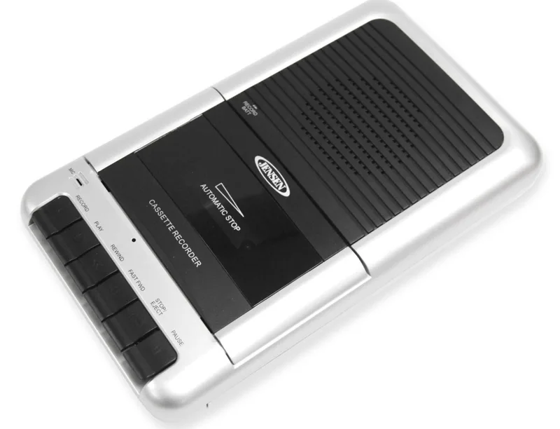 Jensen Audio Shoebox Style Cassette Player/Recorder
