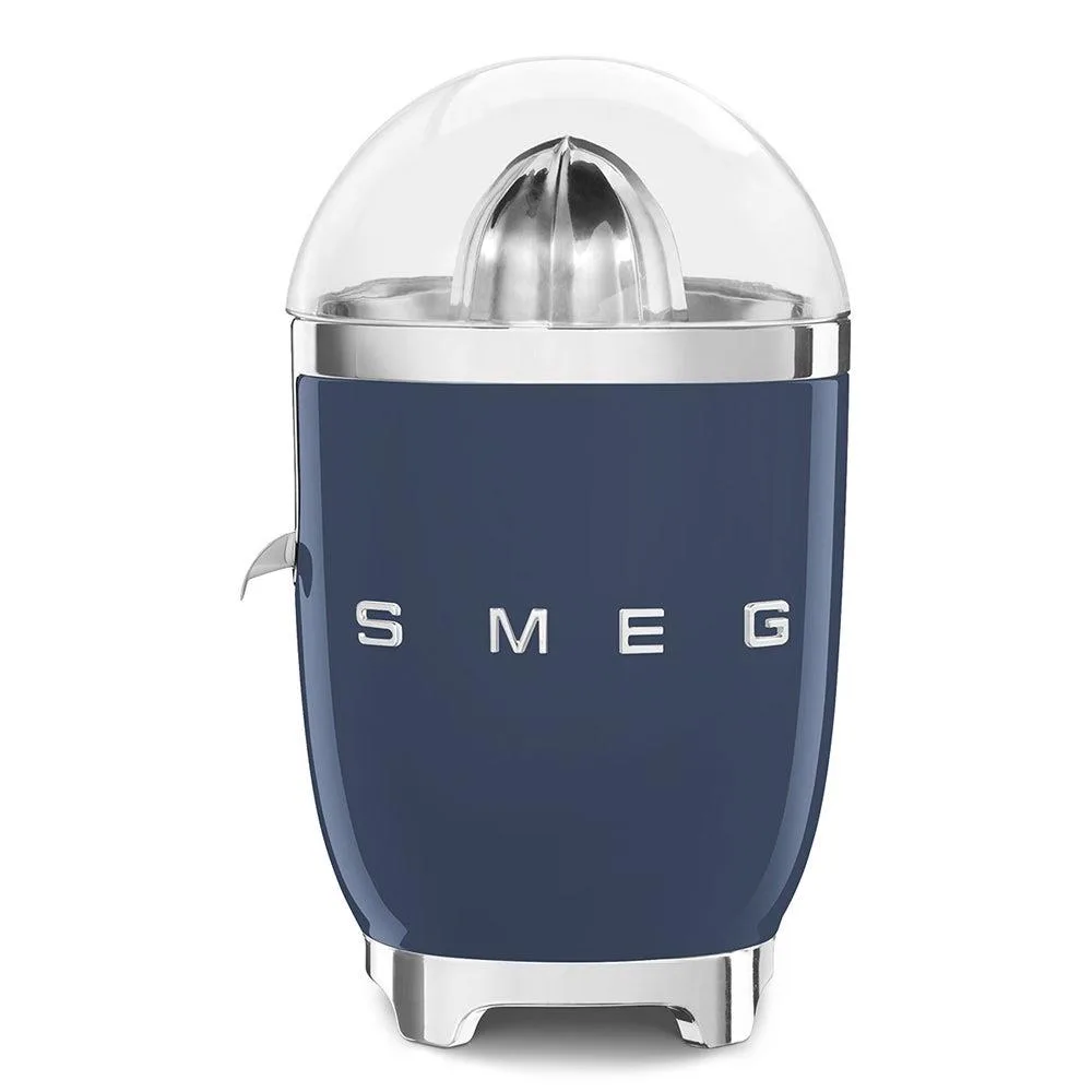 Smeg 50's Retro-Style Navy Blue Citrus Juicer