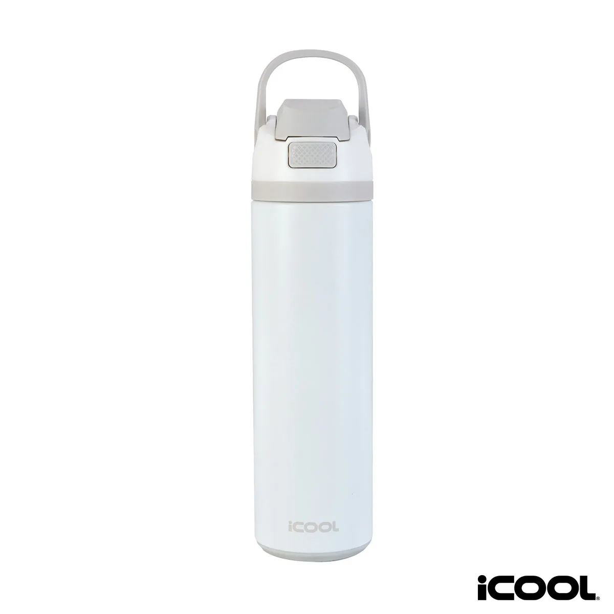 iCOOL Manitou 24 oz. Double Wall, Recycled Stainless Steel Water Bottle view 6