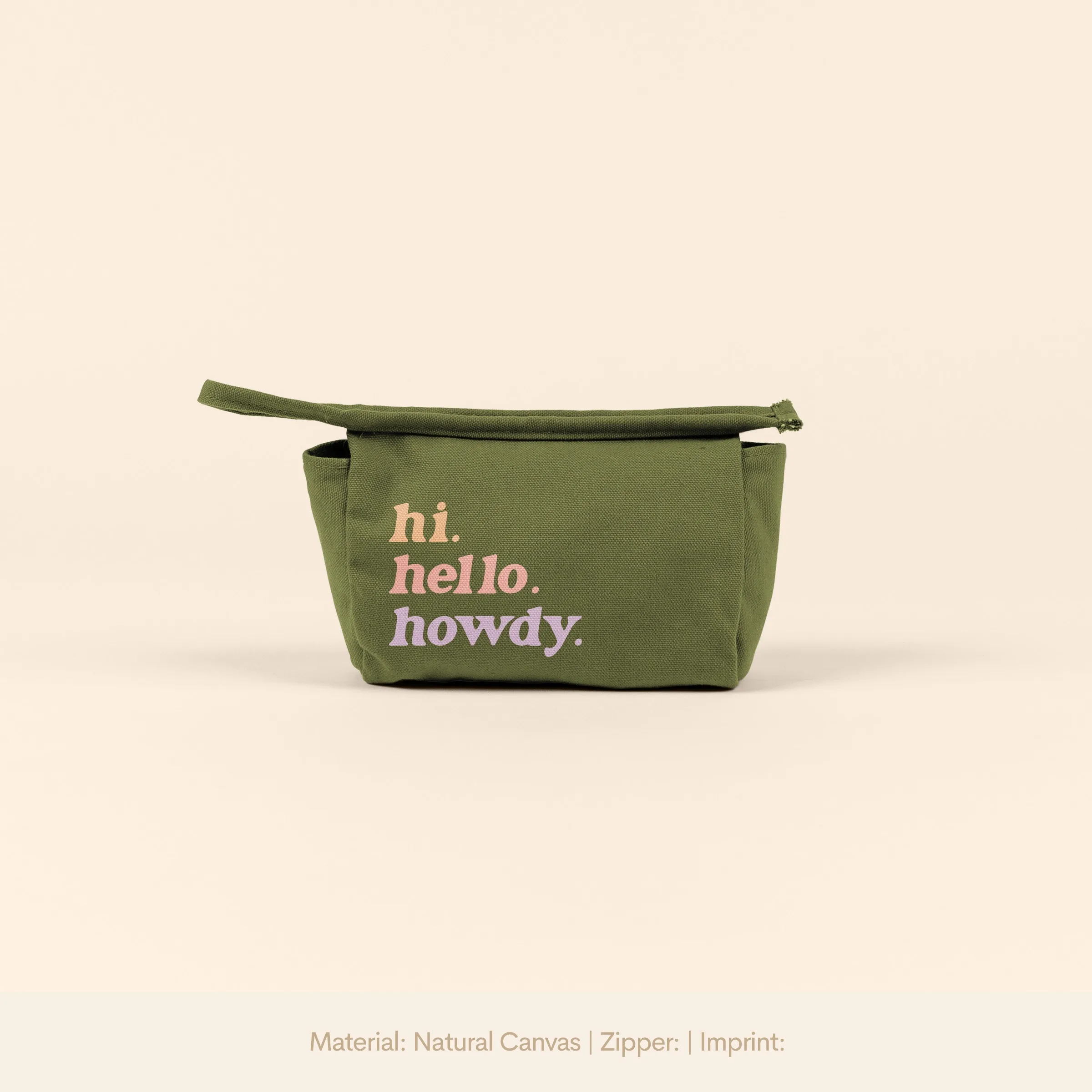 Olive Green Logo Front