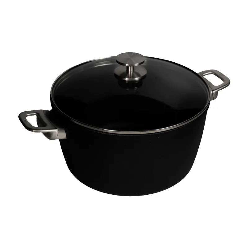 Swiss Diamond CXD Nonstick 8.5-Quart Stock Pot with Glass Lid