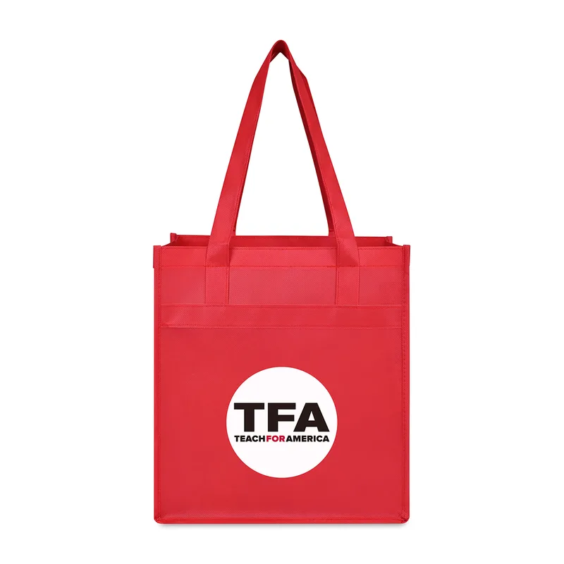 Arlo rPET Deluxe Shopper - Red
