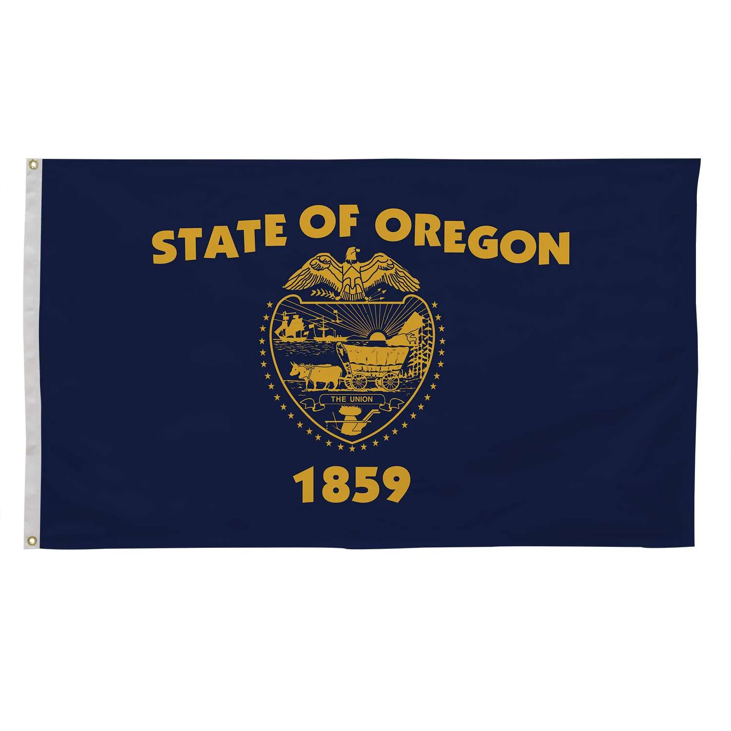 3' x 5' Oregon State Flag Double-Sided