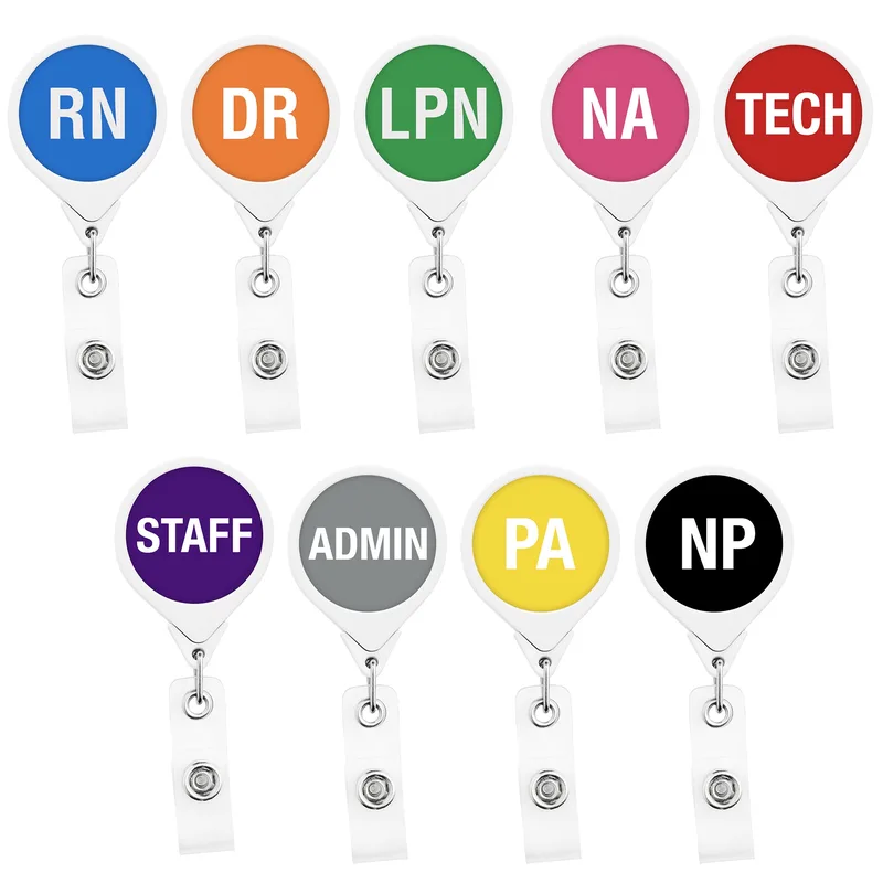 Jumbo Position Retractable Badge Reels