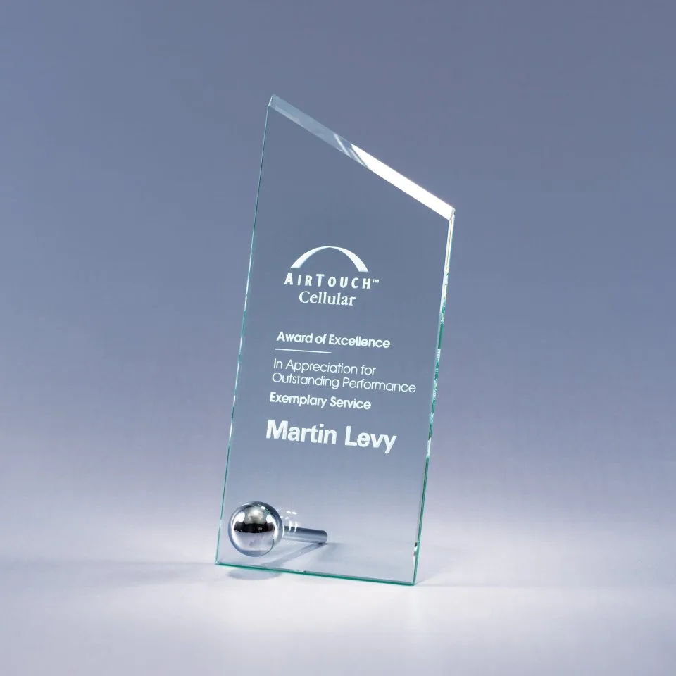9" Studio Jade Crystal Award