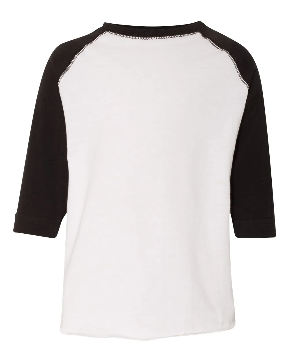 Rabbit Skins Toddler Baseball Fine Jersey Three-Quarter Sleeve Tee view 5