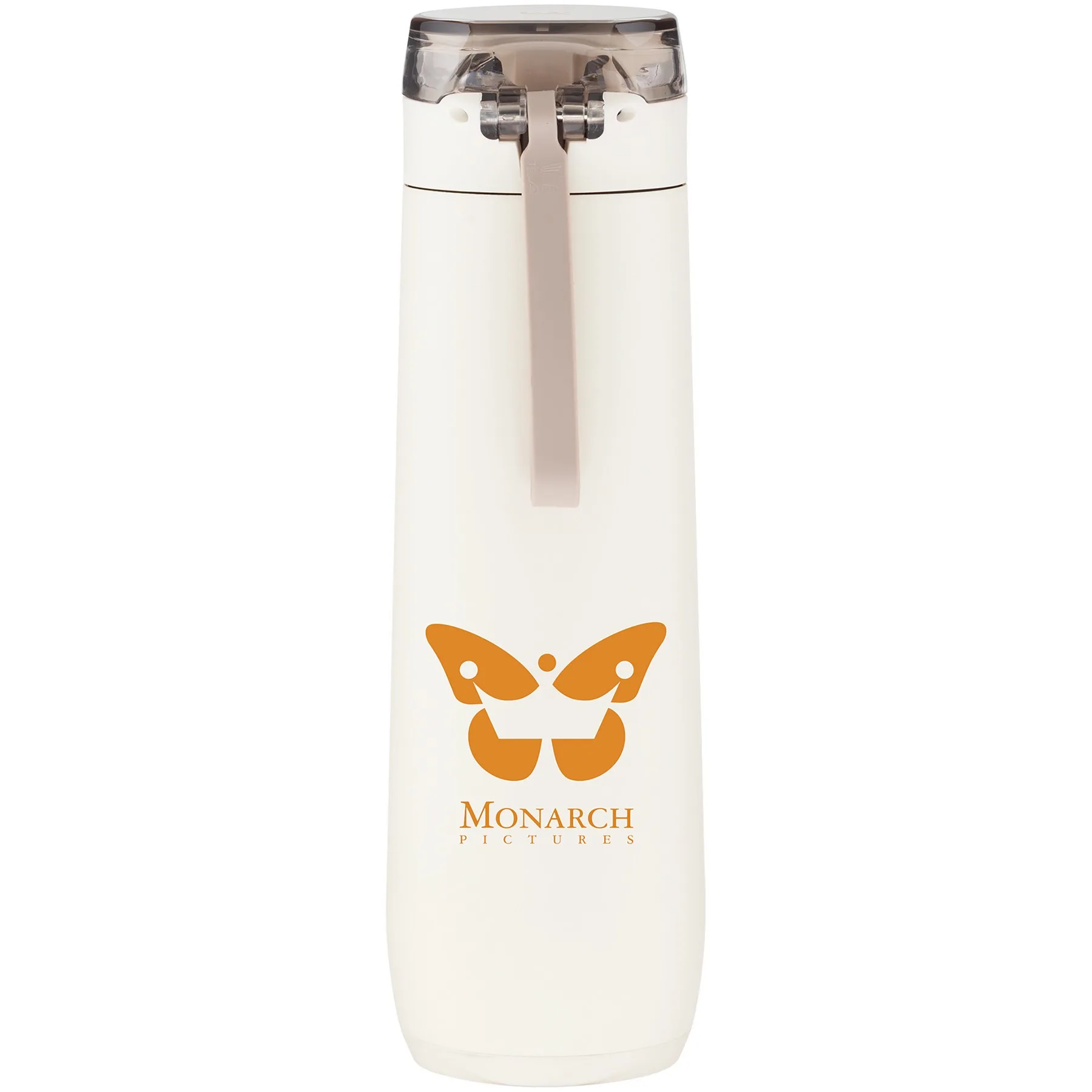 20 oz Stanley Flowstate Spring Stainless Steel Water Bottle (Cream) view 2