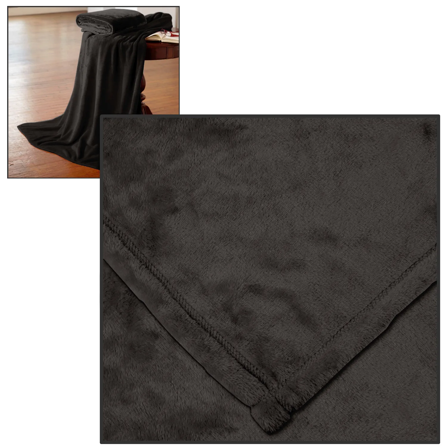 Oversized Mink Soft Touch Blanket view 7