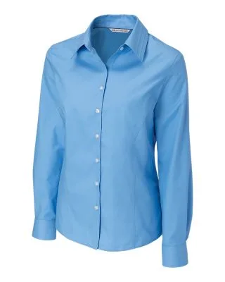 Cutter & Buck Epic Easy Care Fine Twill Womens Long Sleeve Dress Shirt