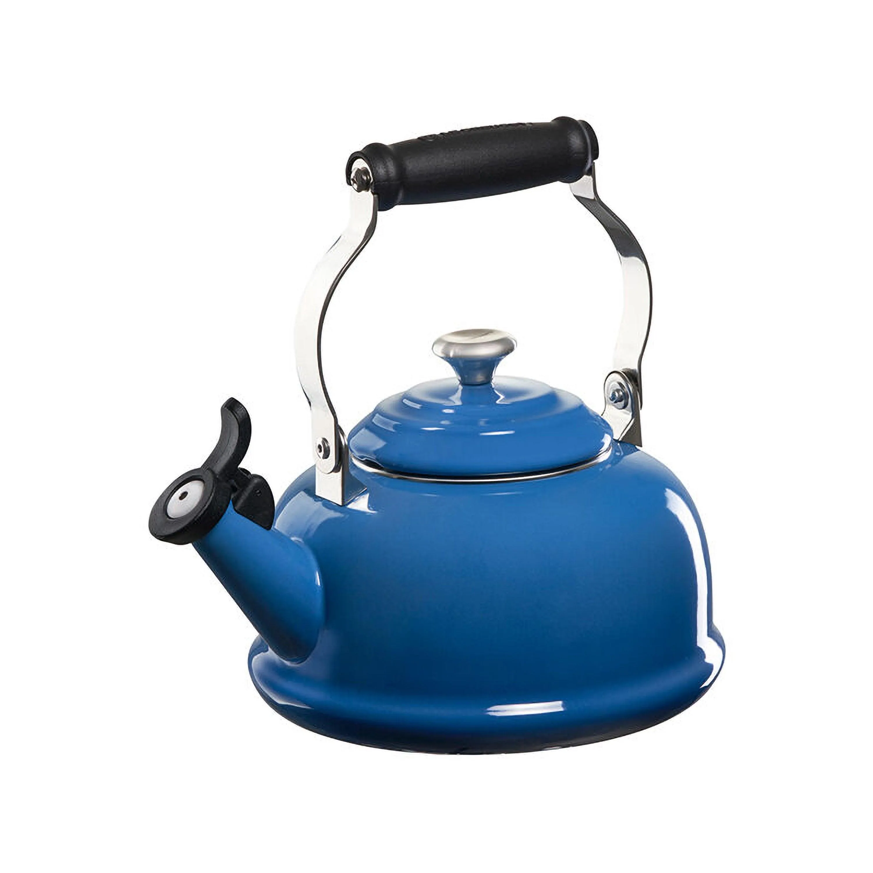 Le Creuset Classic Marseille Whistling Kettle w/Metal Finishes