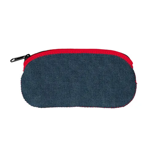 L.E.N.S. Large Eyewear Denim Neoprene Storage view 2