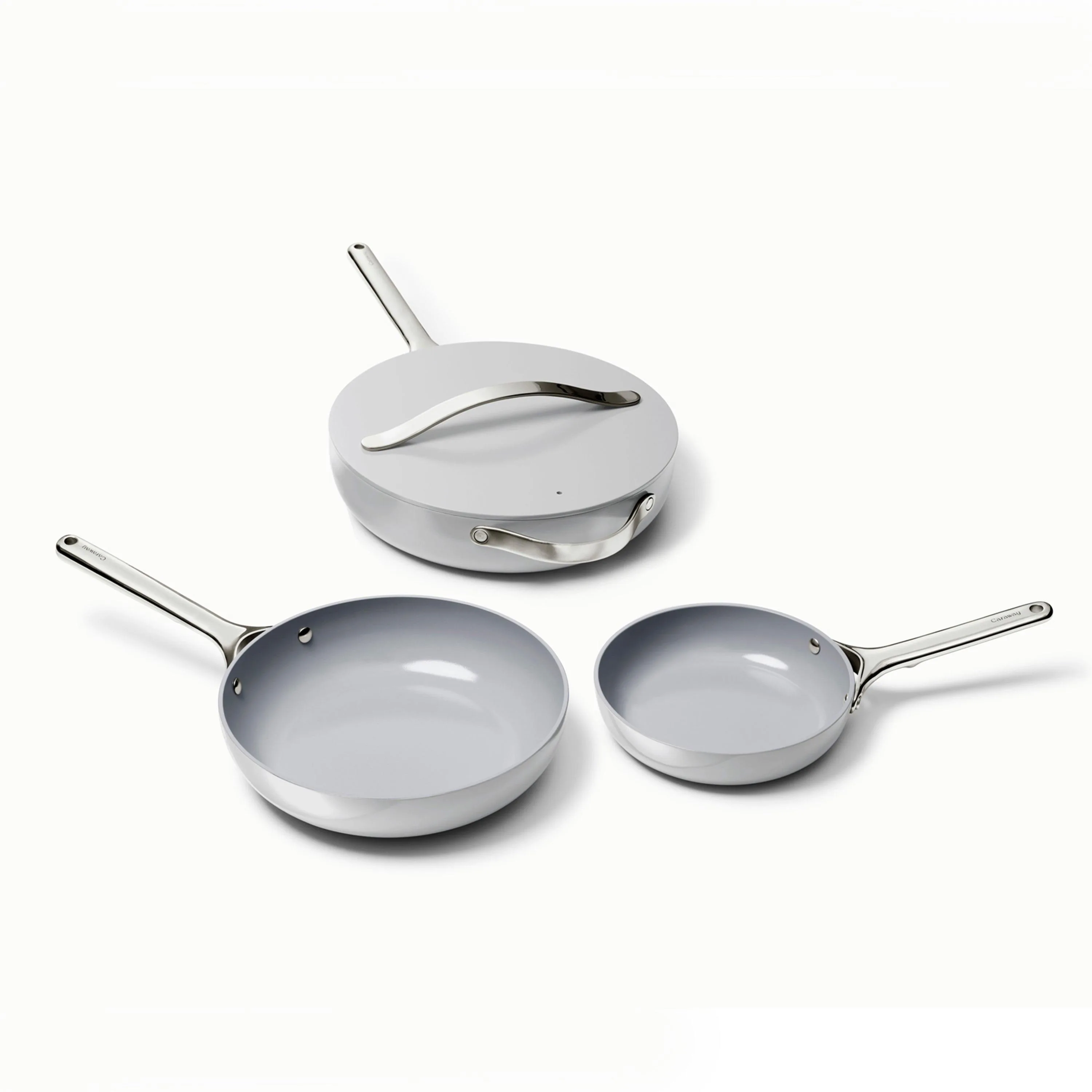 Caraway Fry Pan Trio Gray